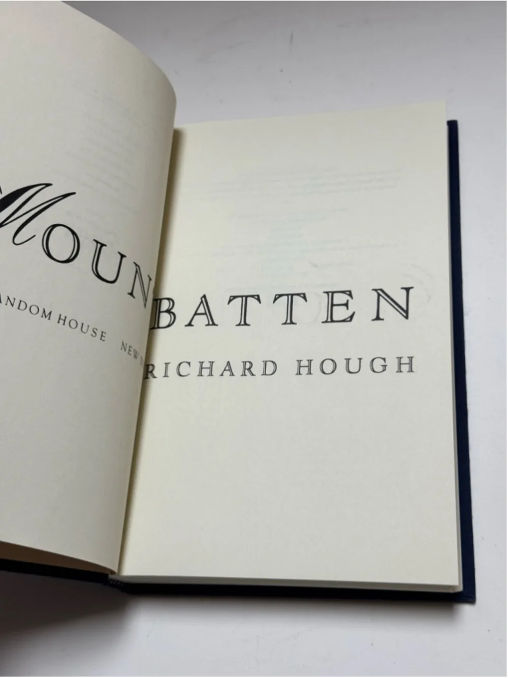 Mountbatten by Richard Hough (1980 . First Edition) Hardcover